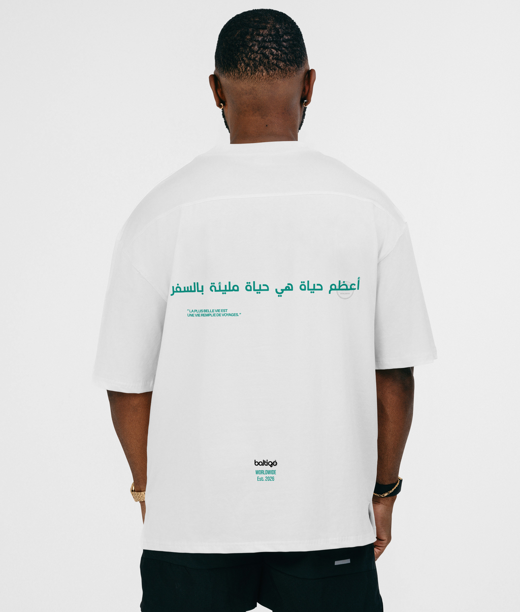 T-shirt unisexe oversize à imprimé - Basique