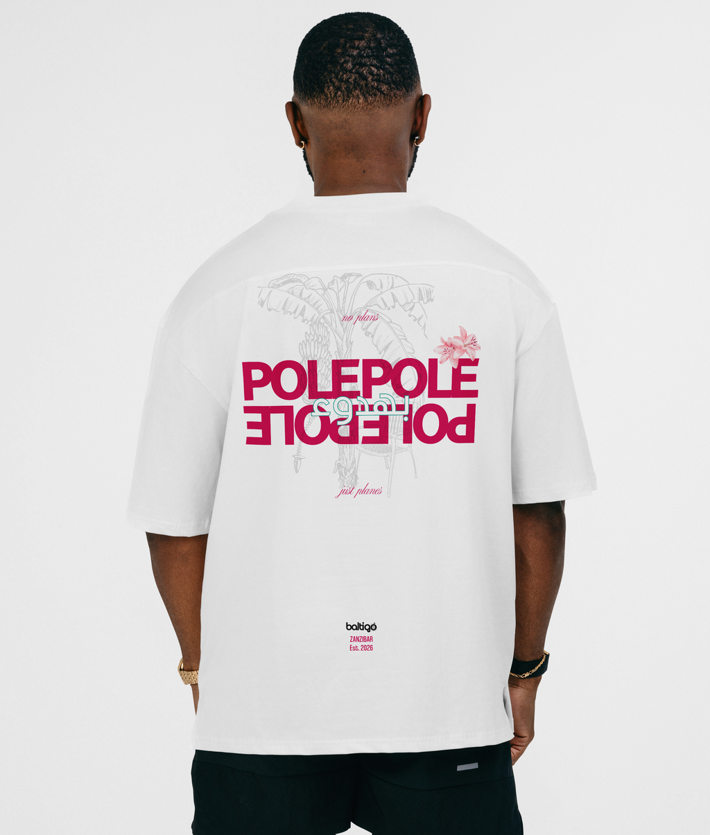 T-shirt unisexe oversize à imprimé - Zanzibar