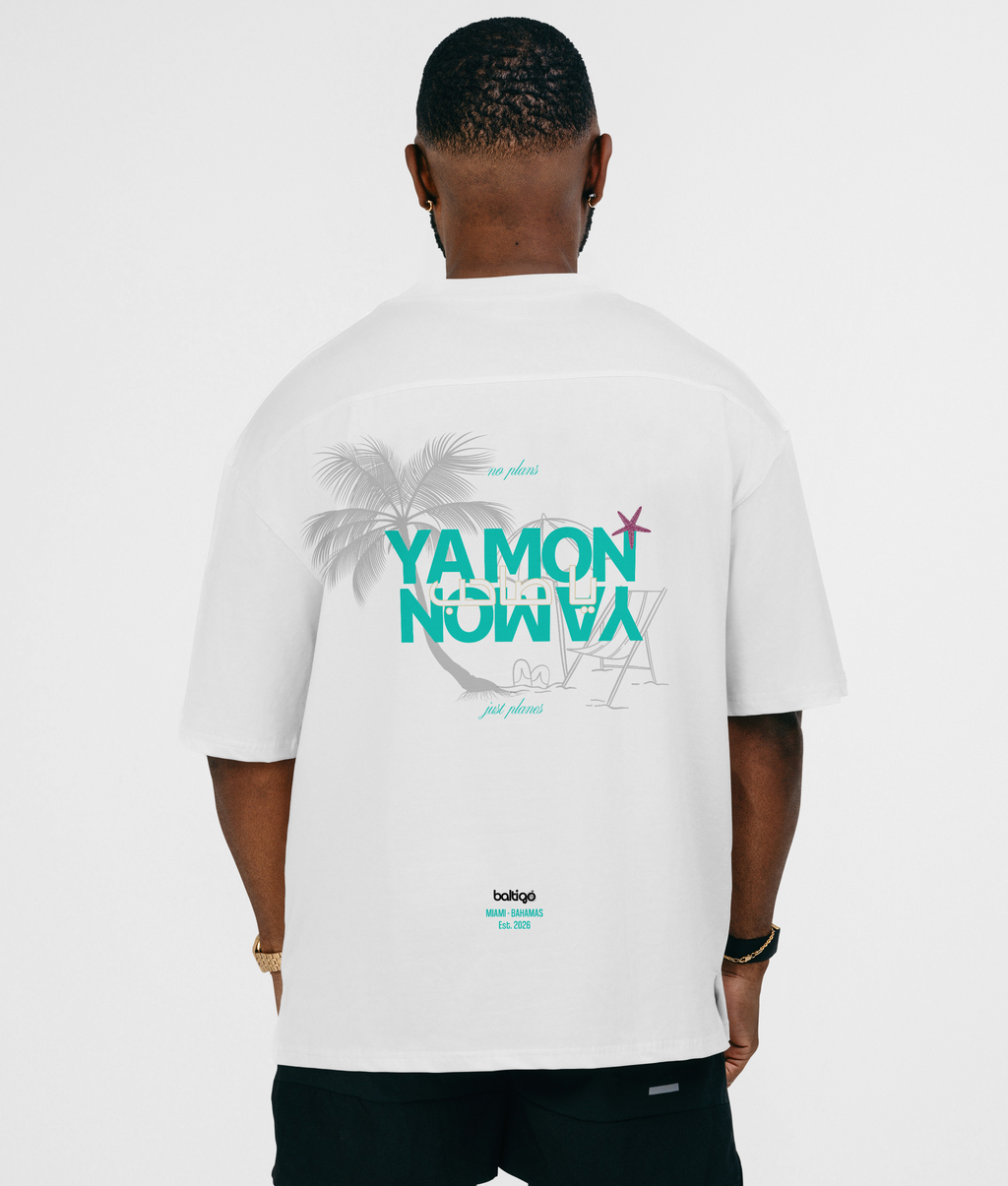 T-shirt unisexe oversize à imprimé - Bahamas