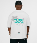 T-shirt unisexe oversize à imprimé - Bahamas