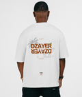 T-shirt unisexe oversize à imprimé - Algérie