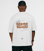 T-shirt unisexe oversize à imprimé - Algérie